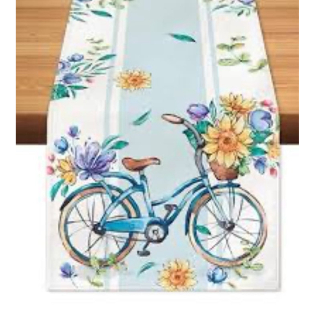Bicycle Table Runner